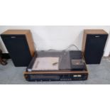 Sony music system with 2 associated Sony speakers