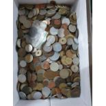 Large quantity of British and world coins, 19th and 20thC (Qty), Approx 5.9 kilos