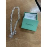 Tiffany and Co Necklace, complete with box and papers