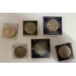 Prince Charles and Lady Diana coin plus others (Qty)