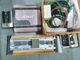 Mutant NW280SP car amp and additional car amp equipment