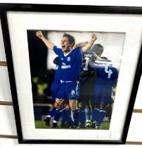 Signed Frank Lampard photograph, framed