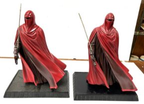 Pair of Star Wars Guards, Approx 31cm tall
