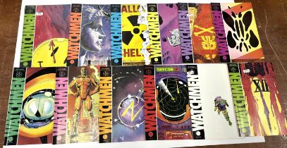 Watchmen 1-12 including number 1 in packet and looks in mint condition