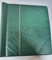 Green "Guernsey" stamp album containing mint unmounted sets 1969-1995 incomplete but many hundreds