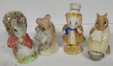 collection of Beatrix Potter animals (7)