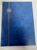 Blue stock book containing Gibralter QV to QEII both used unmounted and mint unmounted (Qty)