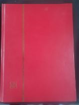 Red album of mainly 19thC Commonwealth including good Nova Scotia, Canada, Australia states, New