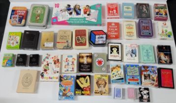 Large quantity of various playing cards (Qty)