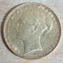 Queen Victoria 1886 young head sovereign, Melbourne mint