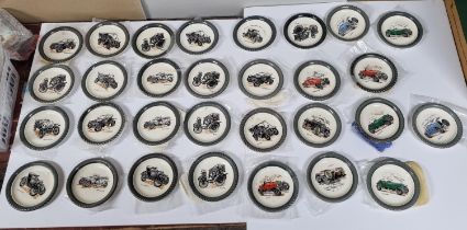 Thirty Wade veteran car small collectors plates (30)