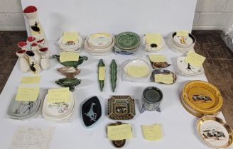 large collection of Wade dishes etc, including, 1957 Trump dishes, 1960 Emett dishes, 1958 my fair