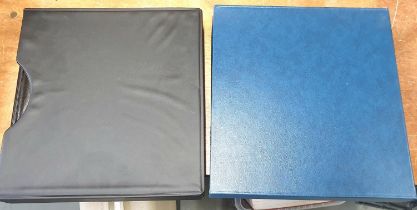Two stunning Guernsey box albums containing 1969 to 1980s complete MU sets, many complete sheets etc