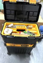 Large tool box full of tools