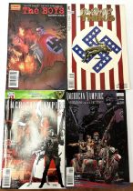4 comics, The Boys, Swamp thing and 2 American vampire German comics
