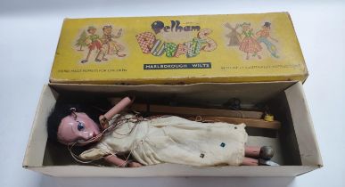 Female Pelham puppet in original box