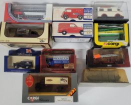 Collection of eleven corgi die cast cars etc. (11)