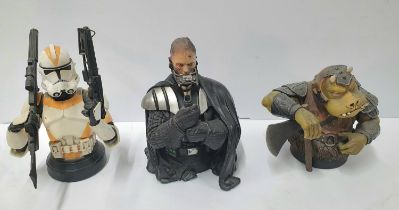 3 Star Wars Gentle giants including Gamorrean Guard, Darth Vader Anakin Reveal, and Utapau Trooper -