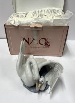 Large Nao figurine 1358 "The Little Swan" Boxed