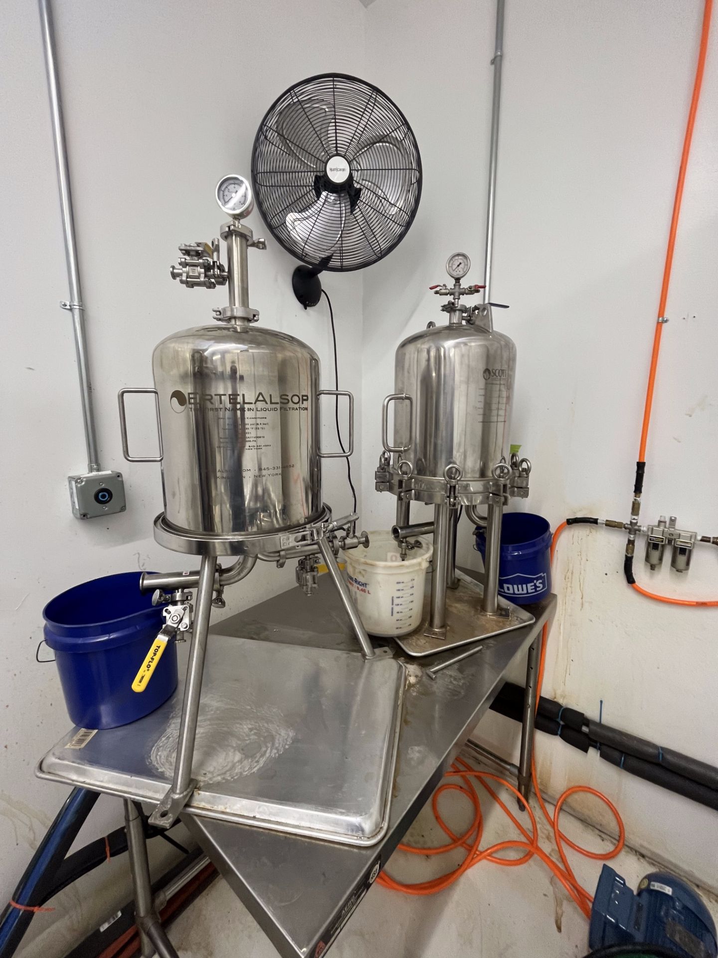 Used- Delta Separations CUP-15 Ethanol Alcohol Extraction System w/ Cryo Ethanol Chilling System - Image 7 of 11