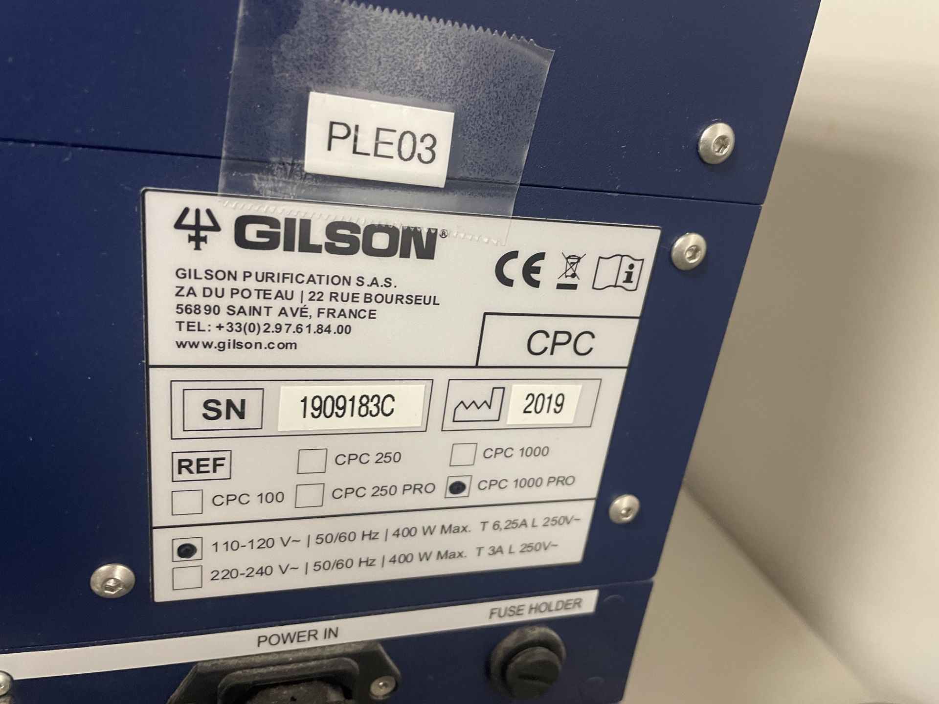 Used Gilson Centrifugal Partition Chromatography (CPC) Model CPC 1000 PRO. Up to 350 mL/min. - Image 4 of 9