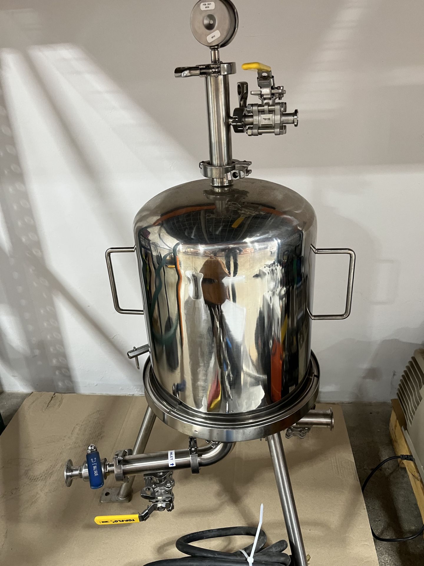 Used- Delta Separations CUP-15 Ethanol Alcohol Extraction System w/ Cryo Ethanol Chilling System - Image 10 of 11