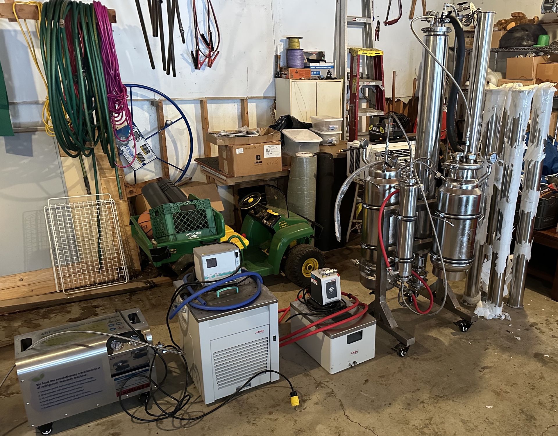 Used Precision Stainless PX1 System w/ Julabo Heater/Chiller, Recirculator, & Solvent Recovery Pump - Image 2 of 35