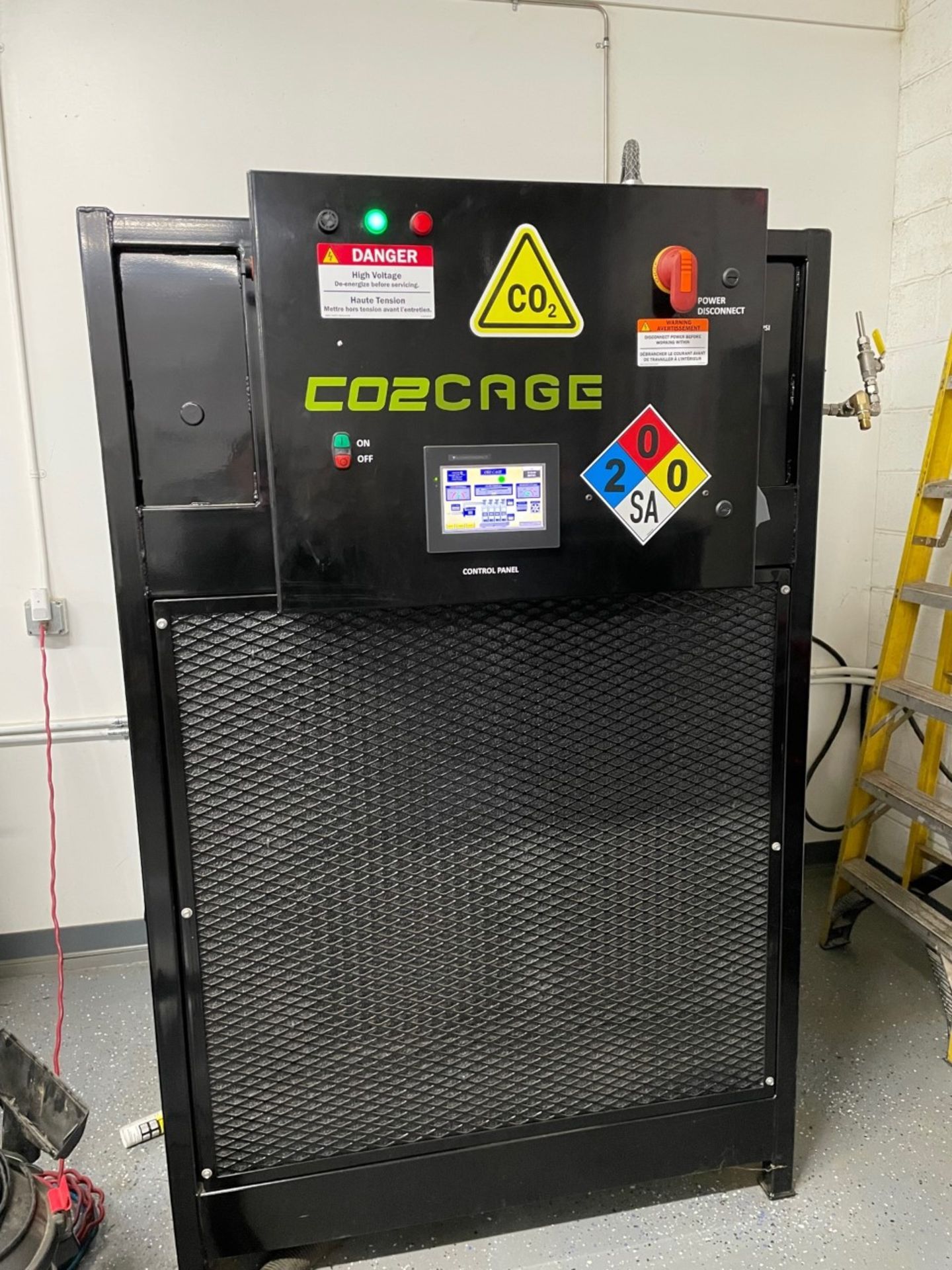 Used- ExtraktLAB CO2 Extraction System w/ PolyScience Chiller & CO2 CAGE Unit. Turn Key Model E-140. - Image 2 of 13