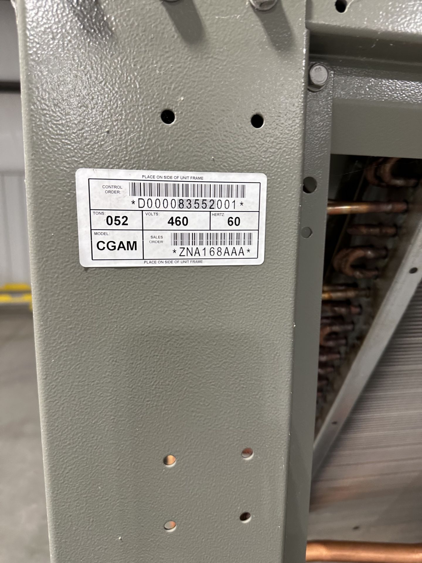 Used Trane Air-Cooled Scroll Chillers. Model CGAM “V”Configuration. - Image 6 of 24