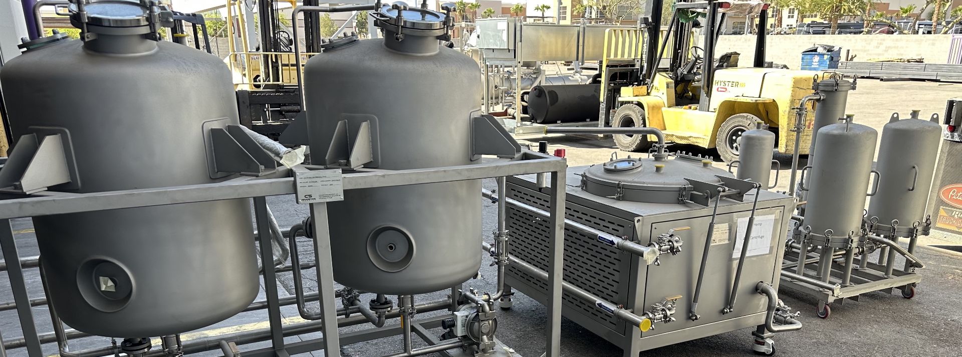 Unused Cedarstone Complete Ethanol Extraction Line w/ FFE, Filtration Skid, Centrifuge System EX200. - Image 4 of 89