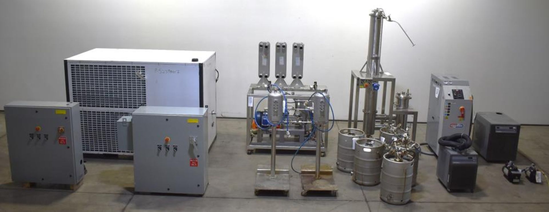 Used- Delta Separations Ethanol Falling Film Evaporator Complete System. Model FFE 60.