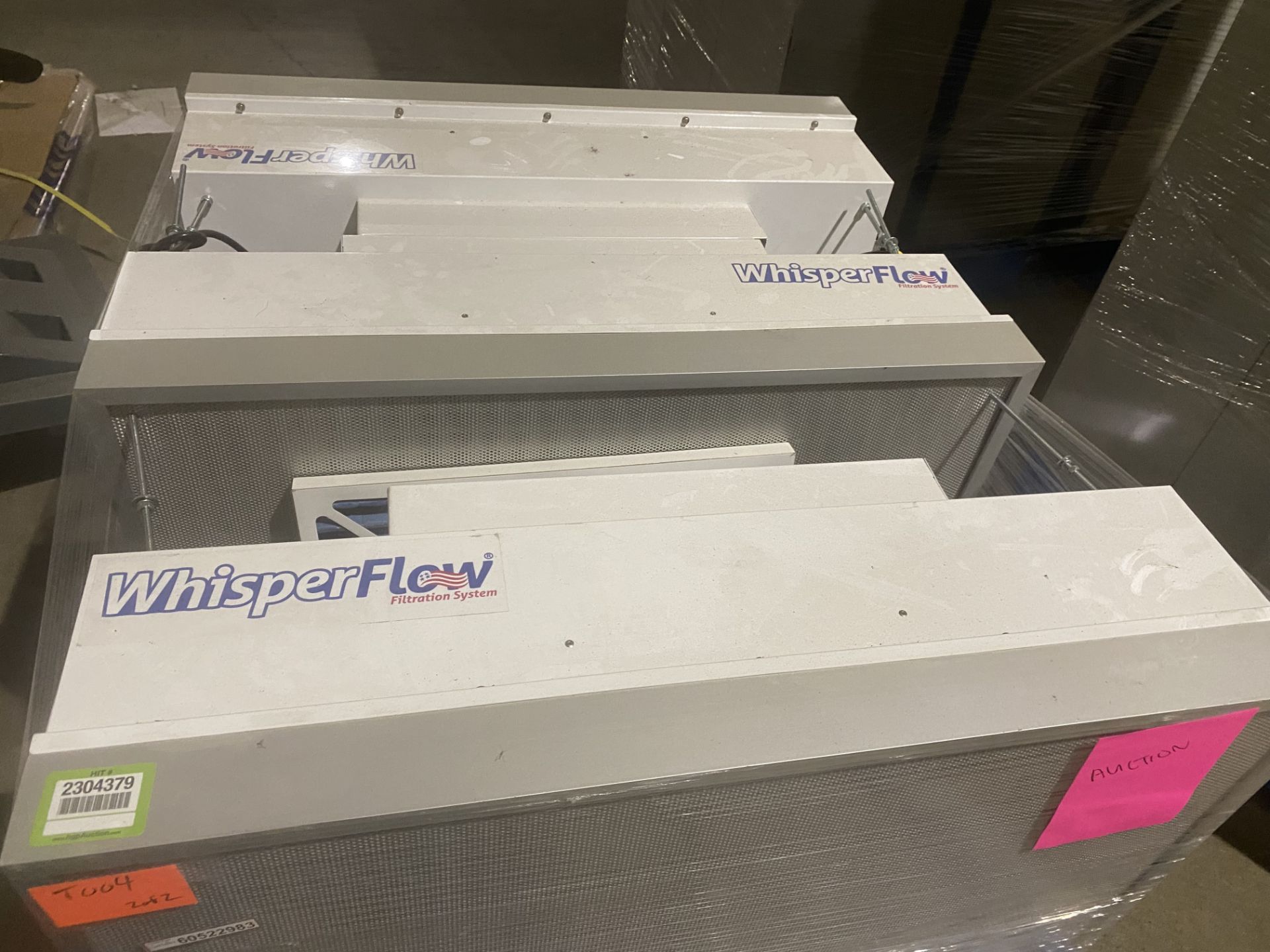 Lot of (3) WhisperFlow Fan Filter Units & (4) Healthy Climate Solutions HEPA Filters Model H/C 20-2 - Image 2 of 6