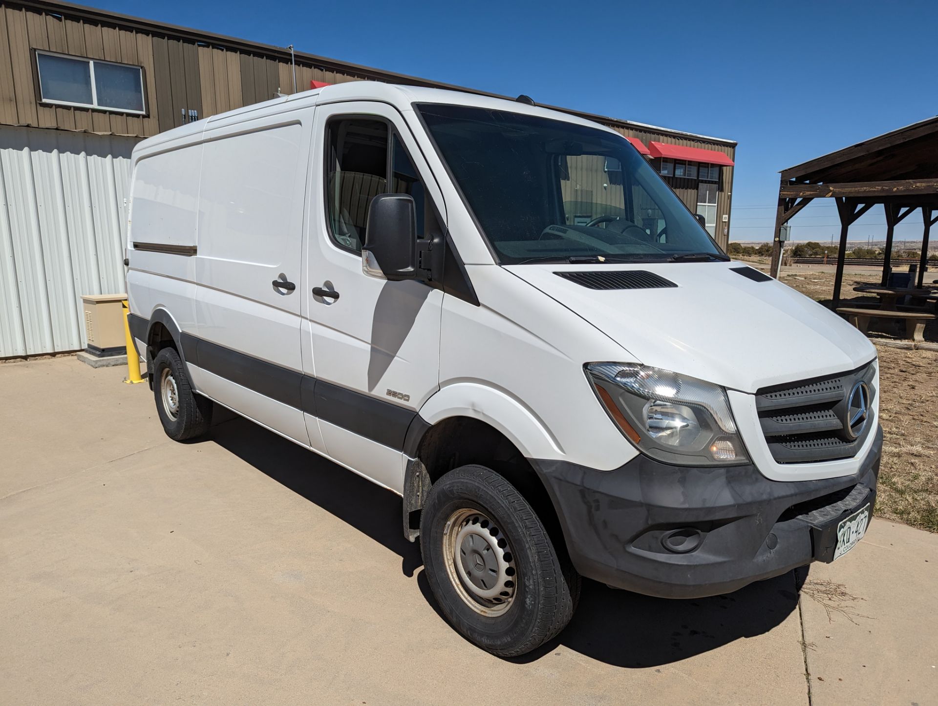 Used Mercedes Sprinter 2500 Van. 2016 Model. Color: White