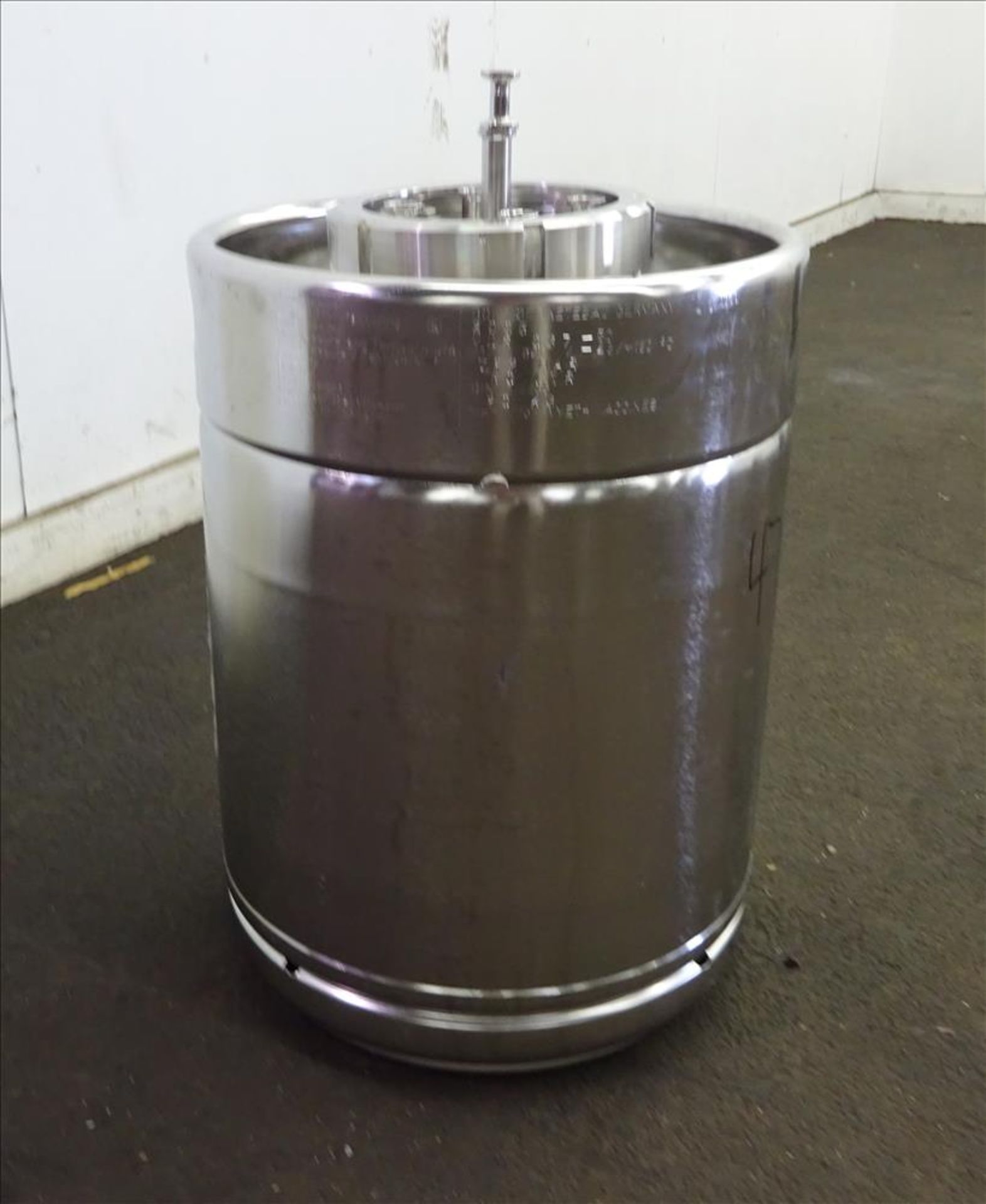 Lot of (5) Used- Bolz Rutten Sterile Storage Systems 13.2 Gallon Pressure Tank. 316L SS, Vertical - Image 3 of 13