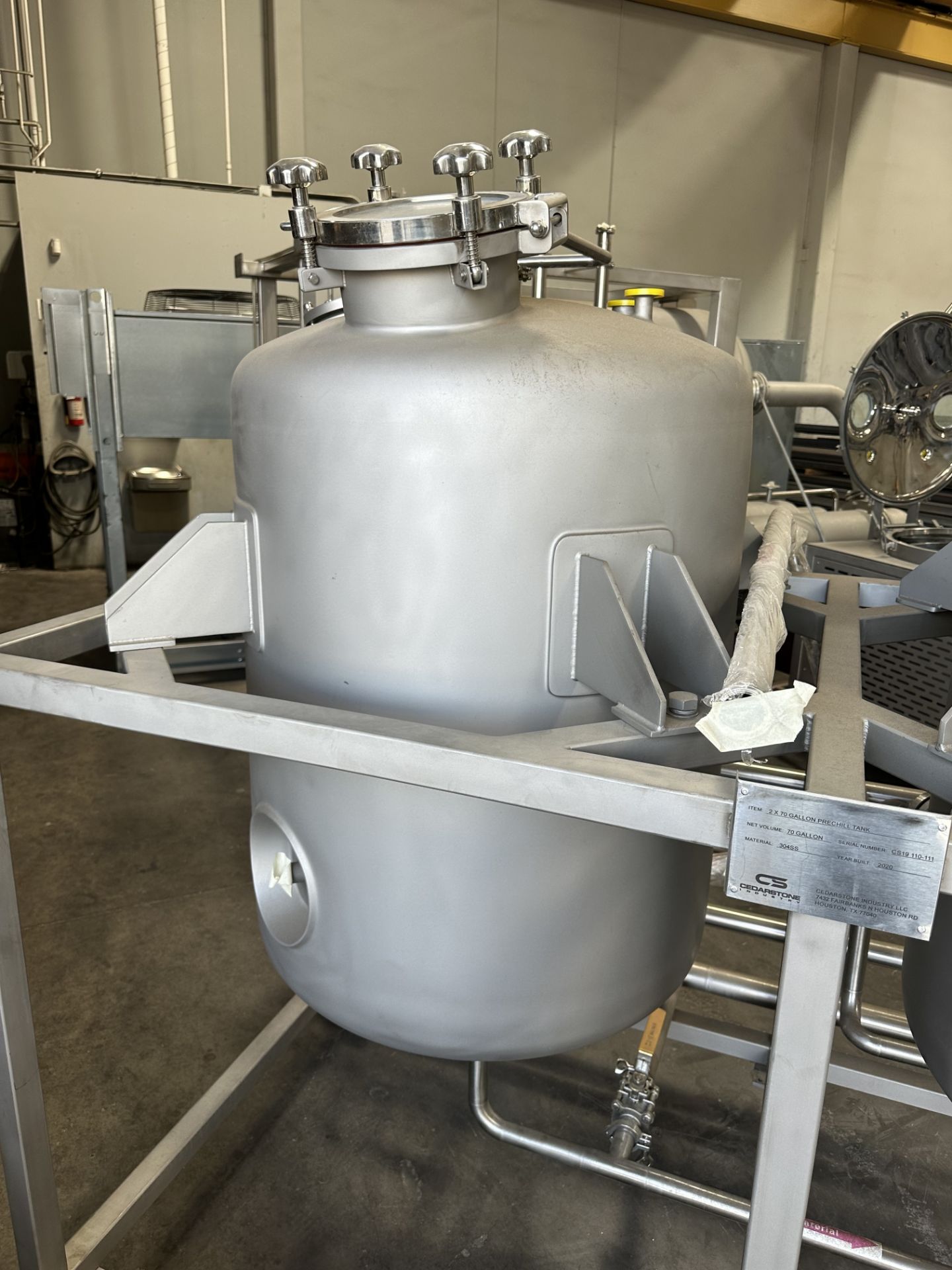 Unused Cedarstone Complete Ethanol Extraction Line w/ FFE, Filtration Skid, Centrifuge System EX200. - Image 23 of 89