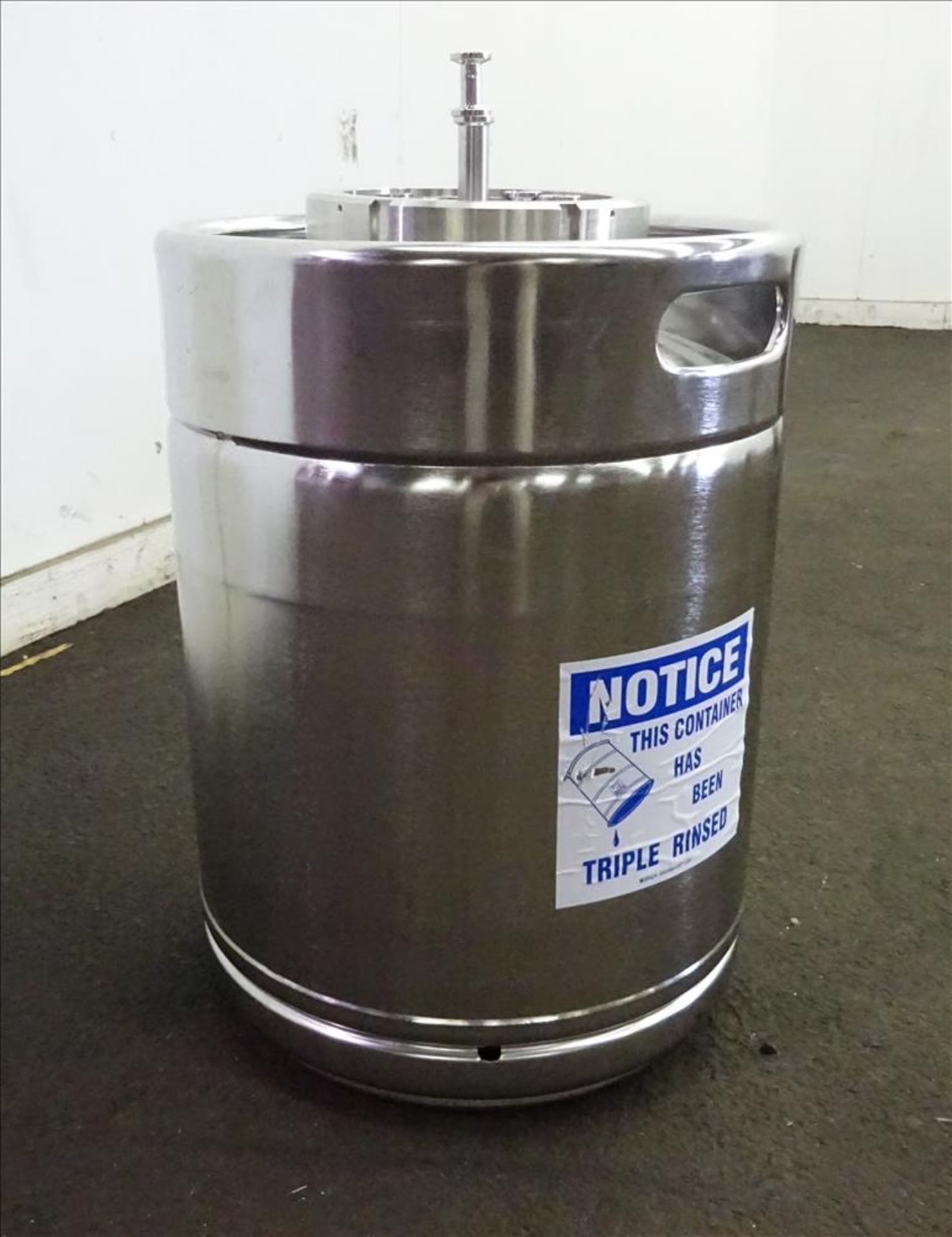 Lot of (5) Used- Bolz Rutten Sterile Storage Systems 13.2 Gallon Pressure Tank. 316L SS, Vertical - Image 4 of 13