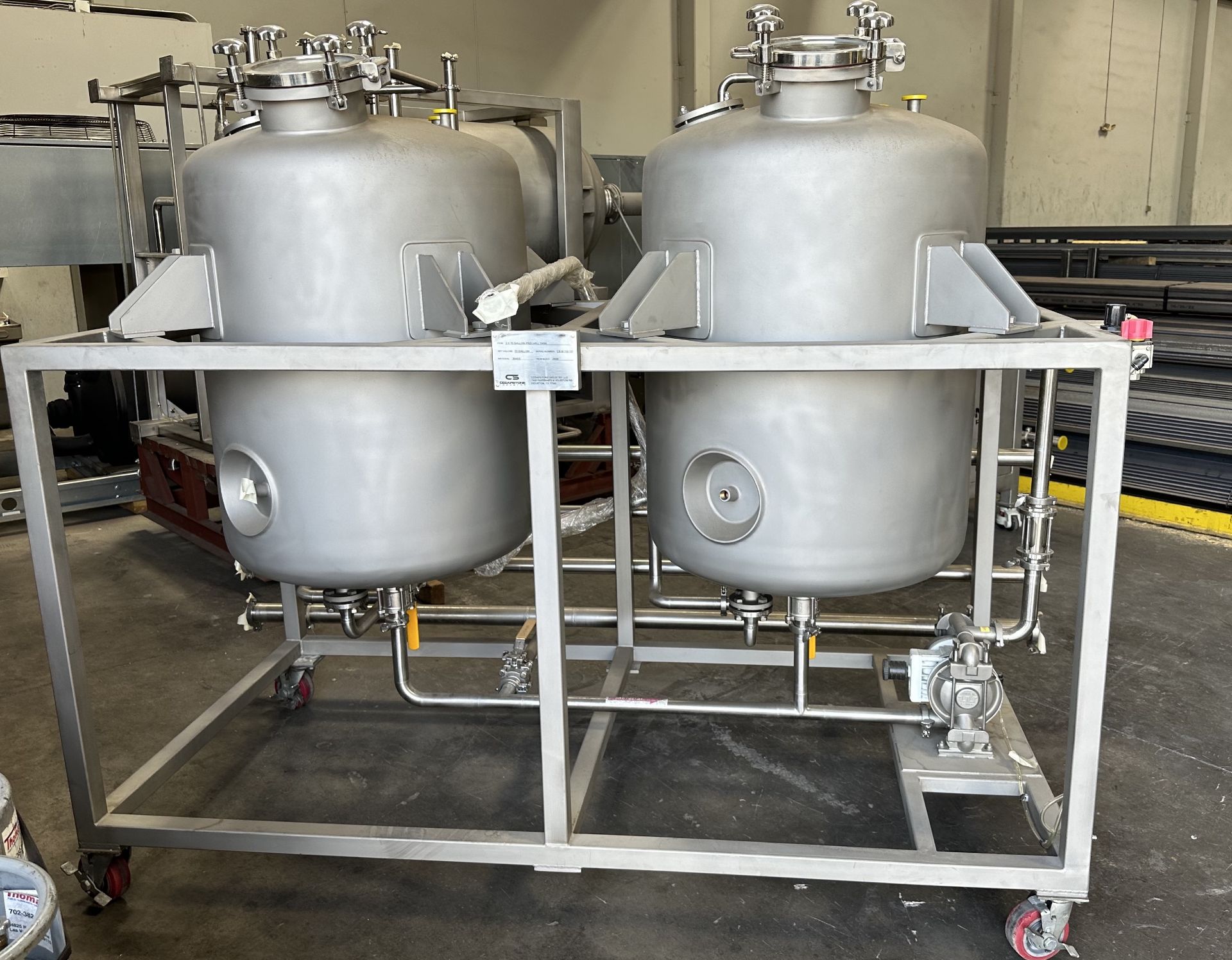 Unused Cedarstone Complete Ethanol Extraction Line w/ FFE, Filtration Skid, Centrifuge System EX200. - Image 18 of 89