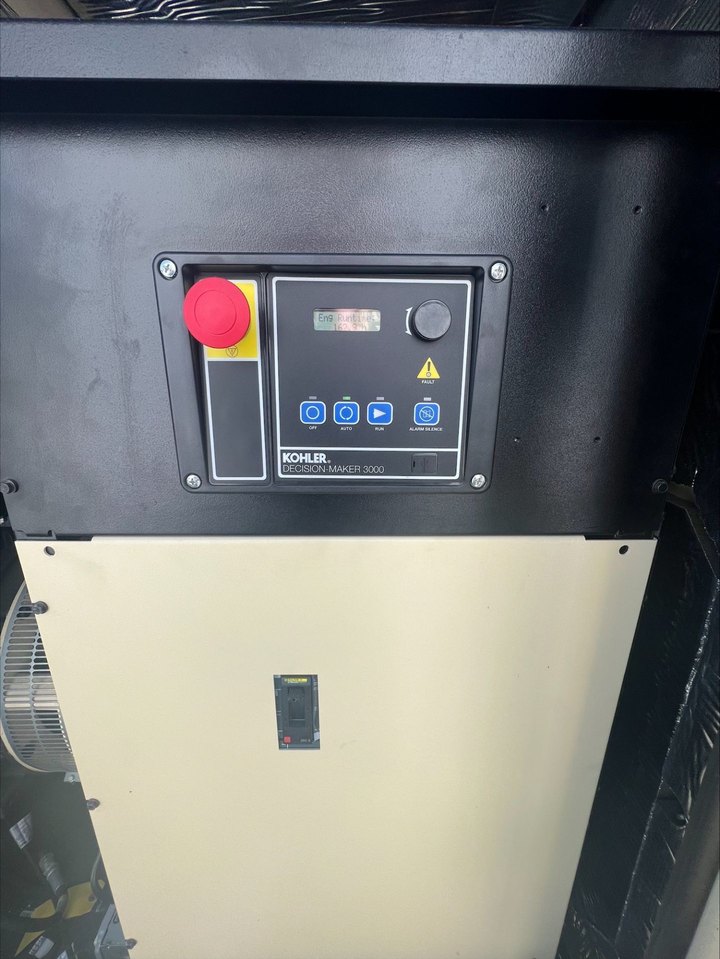 Used Kohler Industrial Diesel Generator w/ Transfer Switch. Model 50REOZK. - Image 6 of 9