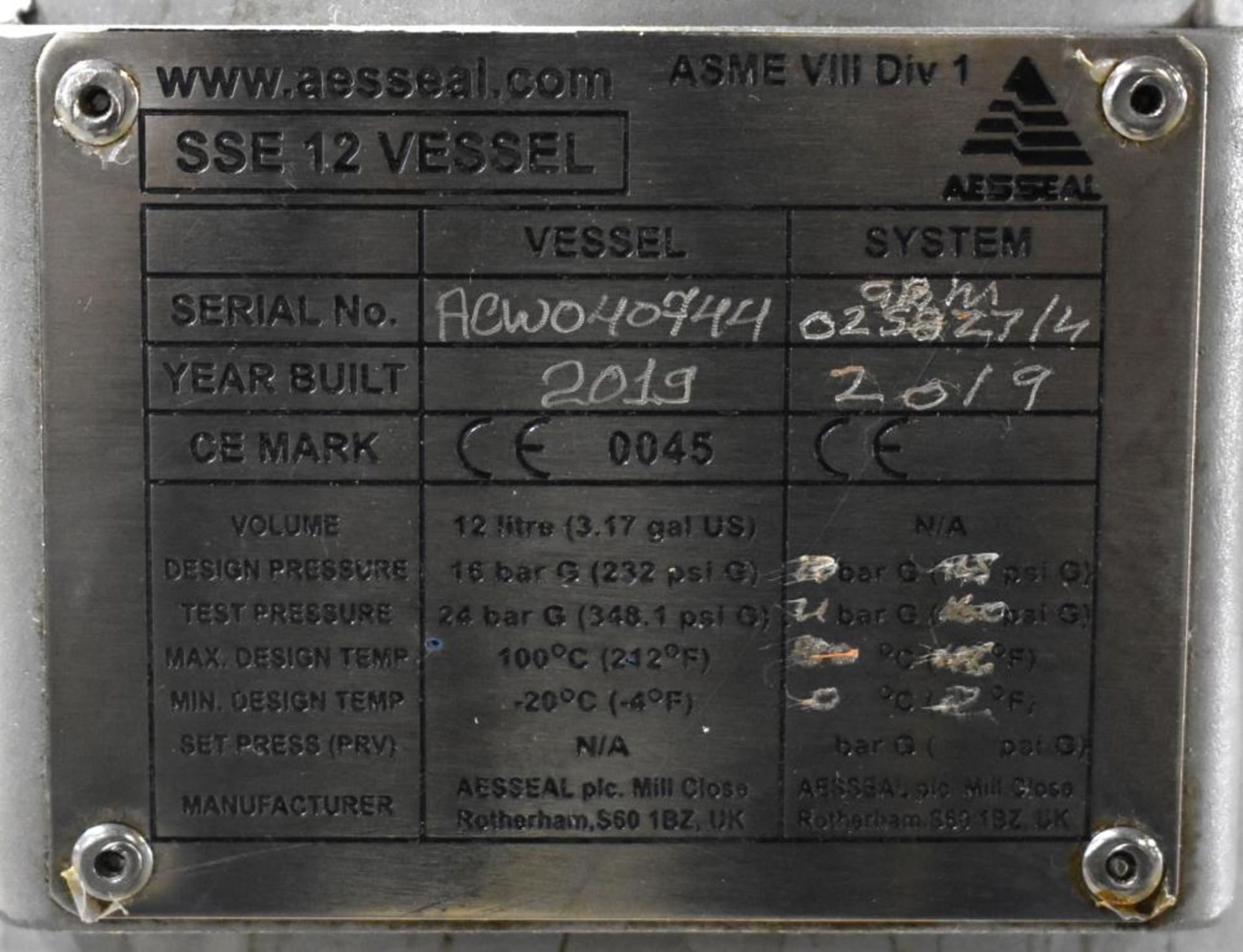 Used- Delta Separations Ethanol Falling Film Evaporator Complete System. Model FFE 60. - Image 45 of 56
