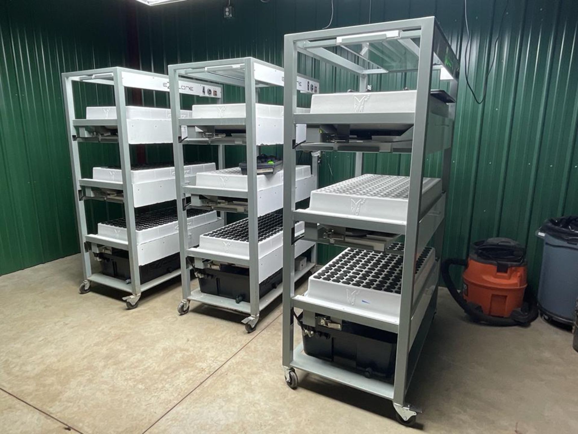 Lot of of (3) EZ-CLONE Low Pro Aeroponic Systems.