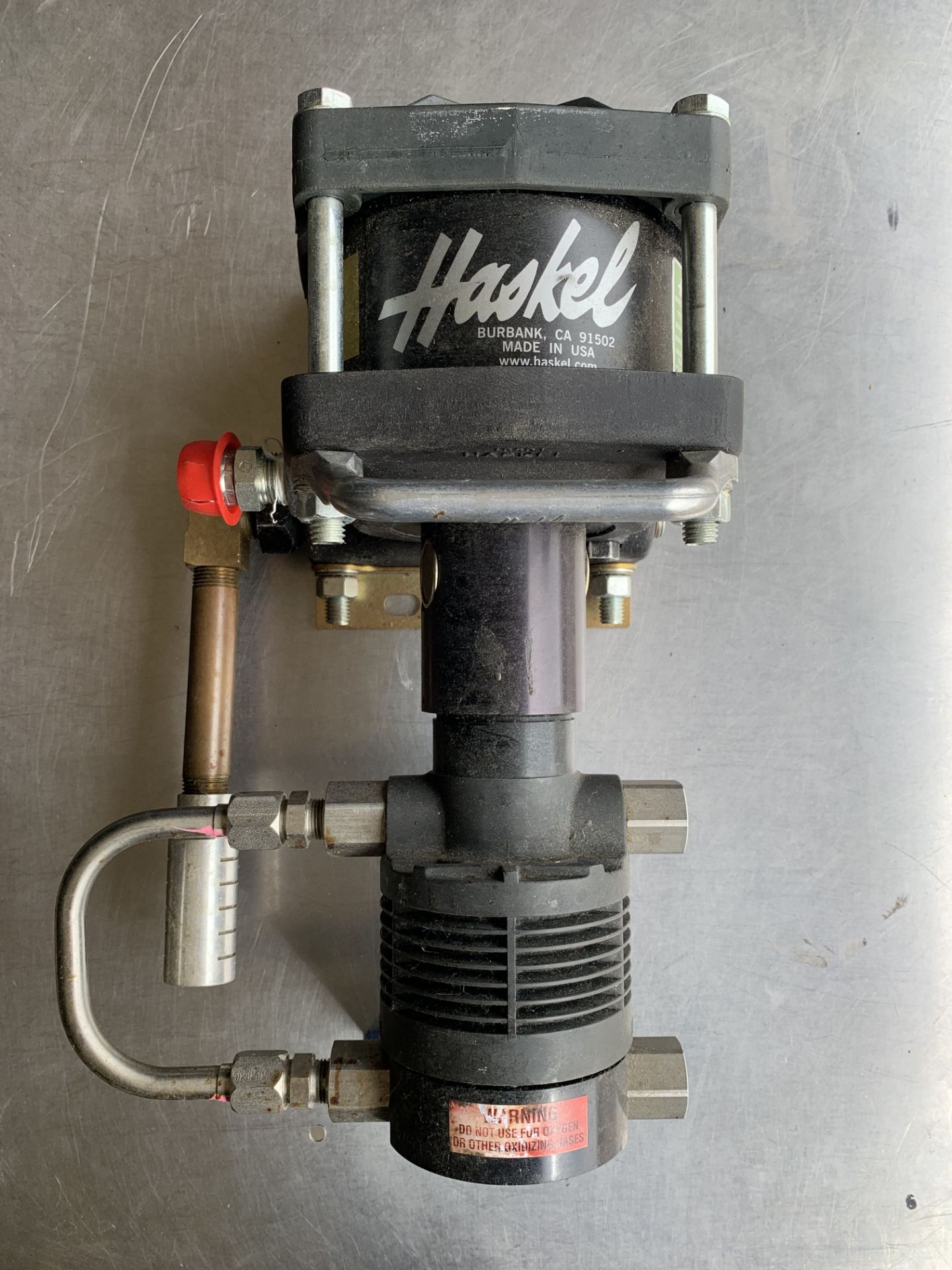 Lot of (3) Used Haskel Pumps. (1) 59025-2 Refrigerant Recovery Pump & (2) Liquid Pumps. Model ASF-25 - Image 9 of 28