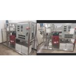 Used- Chemtech Single Stage Wiped Film Short Path Distillation Unit, Model KDT-10