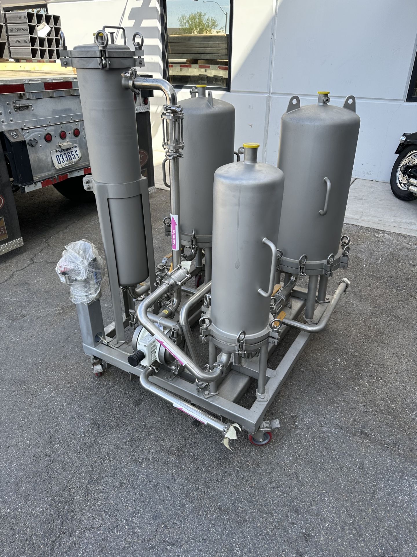 Unused Cedarstone Complete Ethanol Extraction Line w/ FFE, Filtration Skid, Centrifuge System EX200. - Image 28 of 89