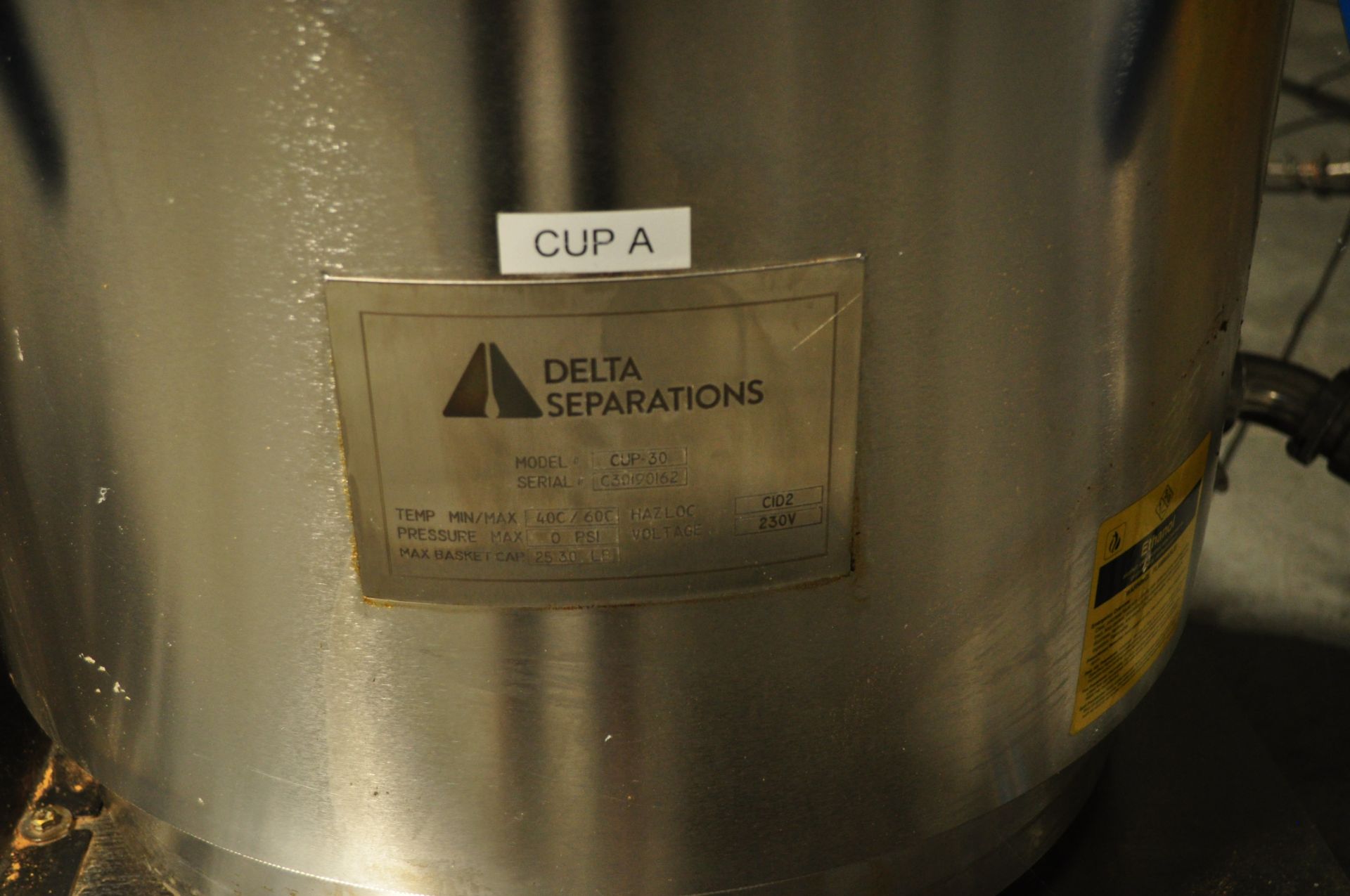Used- Delta Separations CUP 30 Extraction System. Model CUP 30. - Image 2 of 3