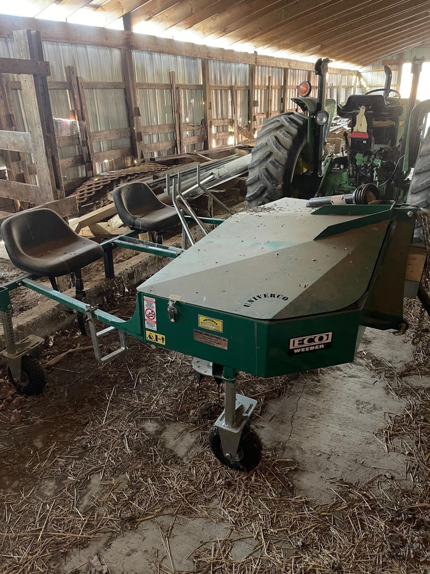 Used ECO 3 Point Ride-On Weeder - Image 3 of 6