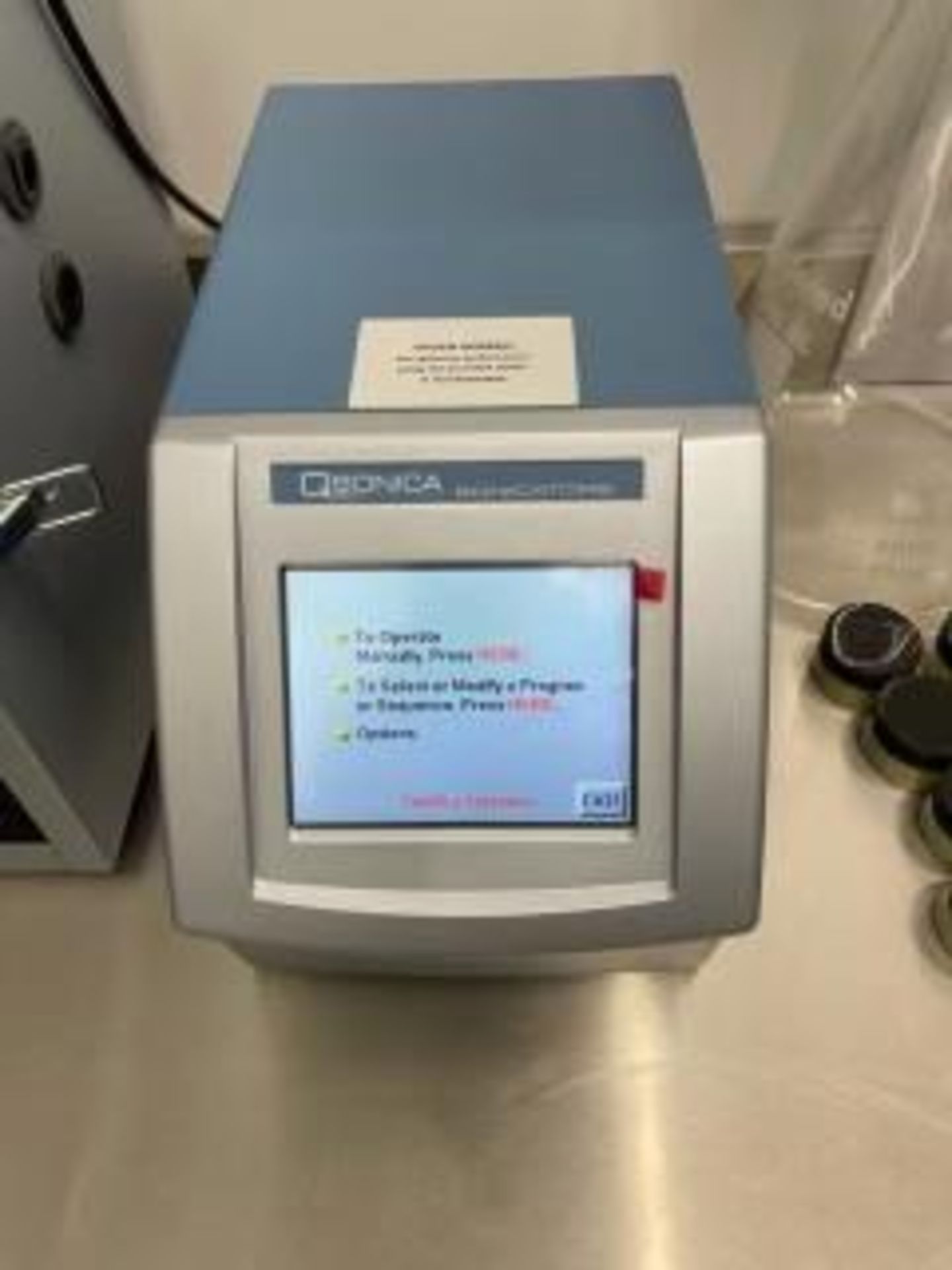 Used Qsonica Sonicator. Model Q700 w/ Sound Enclosure - Image 2 of 3