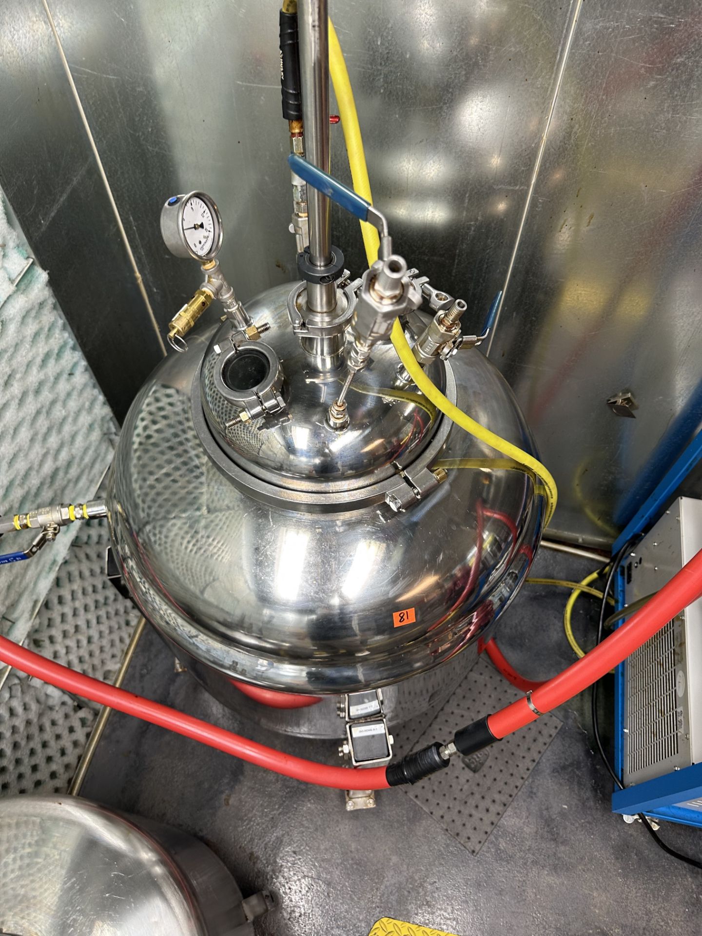 Lot of (1) SS Reactor & (1) SS Brew Tank. - Image 2 of 7