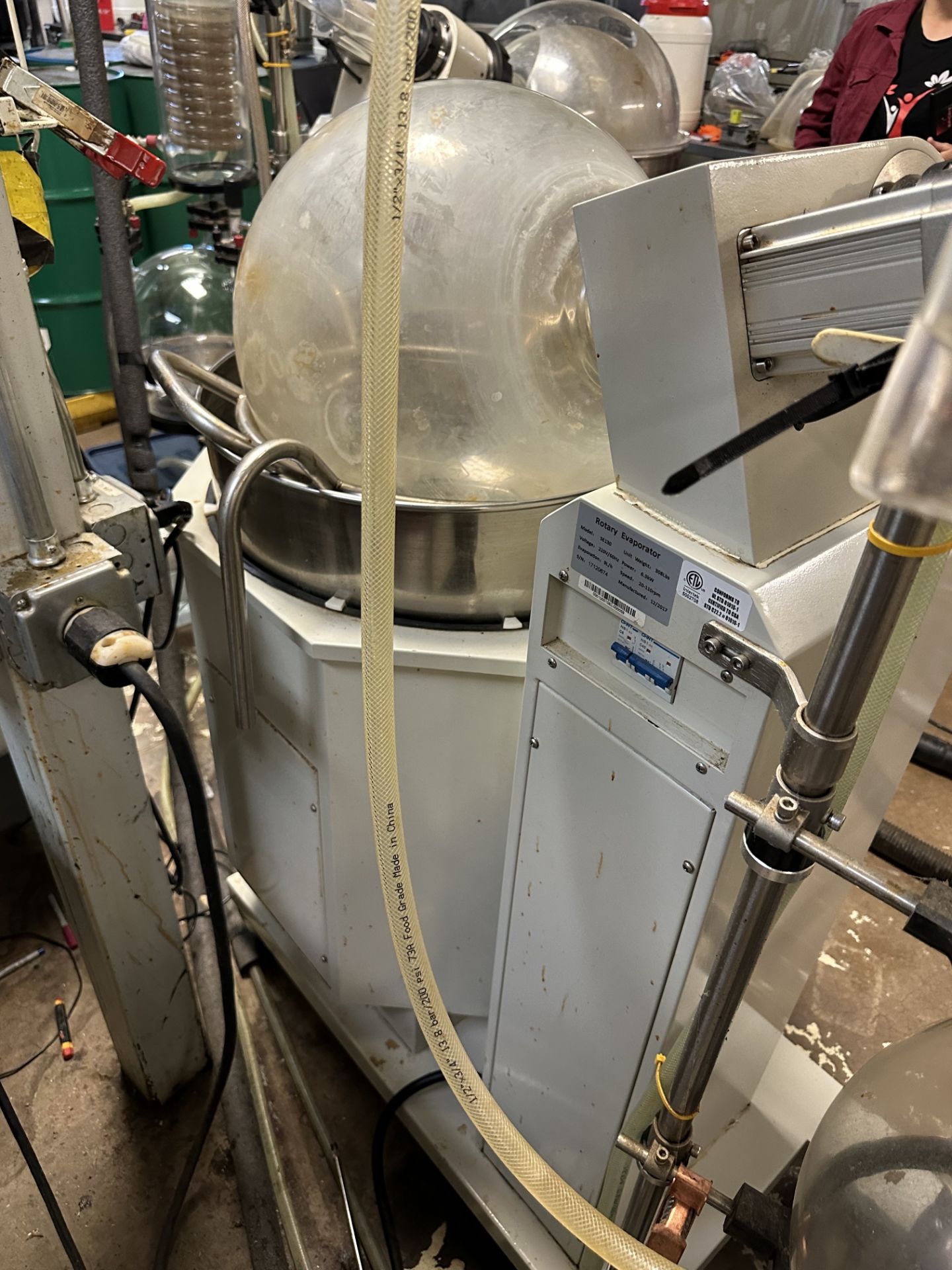 Lot of (2) Used Across International 50 L Rotary Evaporators w/ PolyScience DuraChill Unit. - Image 6 of 26