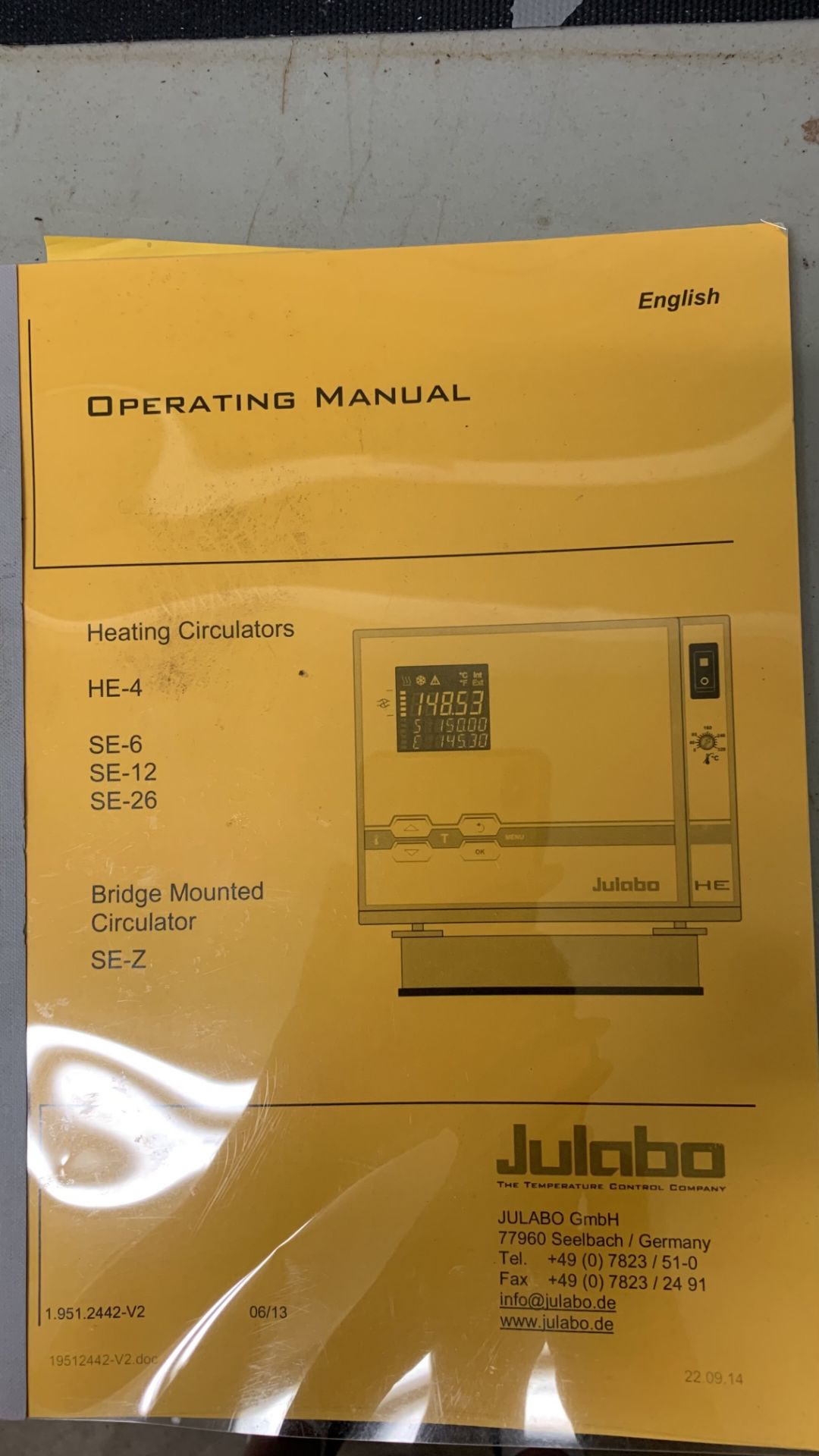 Used- ChemTech Single Stage Wiped Film Short Path Distillation Unit, Model KDT-6 - Bild 5 aus 7