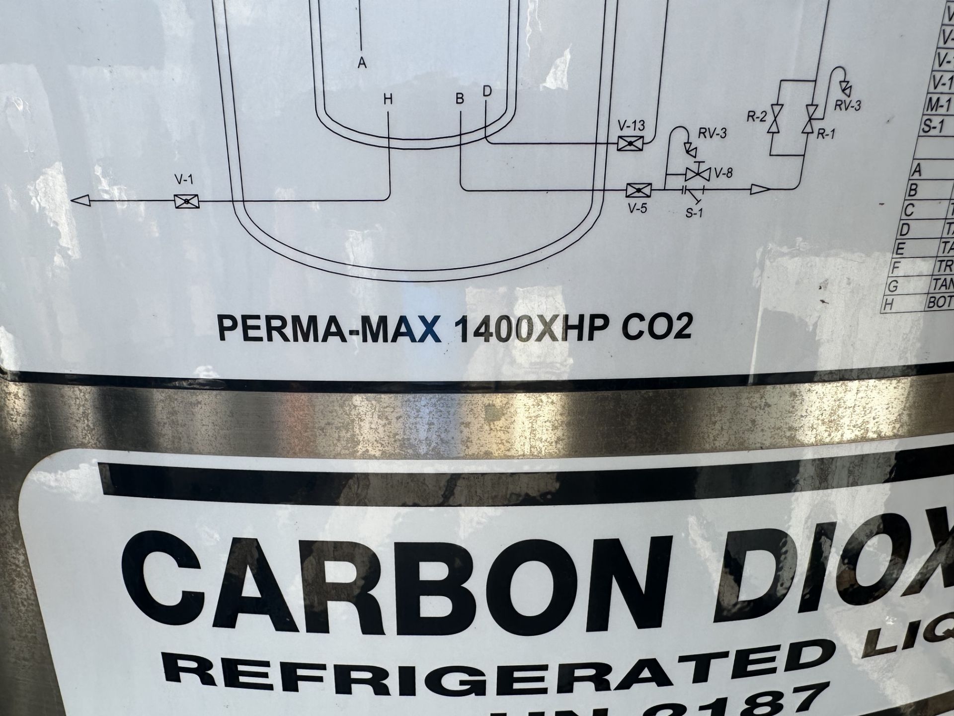 Used Perma-Max Extra High Pressure Microbulk Storage for CO2. Model Perma-Max 1400XHP CO2 PSTR - Bild 14 aus 14